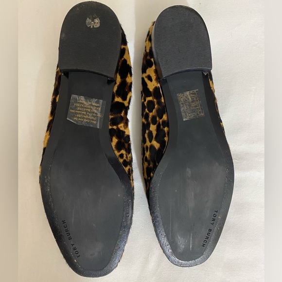 Tory Burch Genuine Cow Fur Leather Kira Loafer Size 5.5. - Picture 3 of 7
